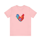 Rooster 'Craw' Unisex Jersey Short Sleeve Tee