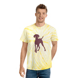 Hungarian Vizsla Pre-Shunk Cotton Tie-Dye Tee, Cyclone