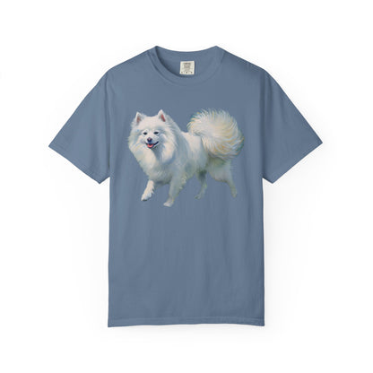 Japanese Spitz - Unisex Relaxed Garment-Dyed T-shirt
