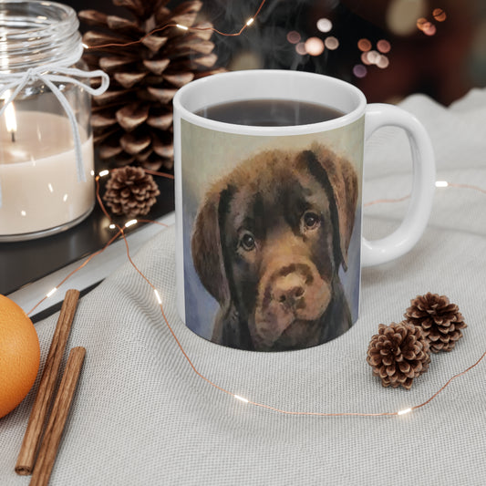 Chocolate Labrador Retriever - Ceramic Mug 11oz