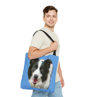 Border Collie '#2'  Tote Bag