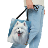 Samoyed Tote Bag: Stylish Adventure Awaits