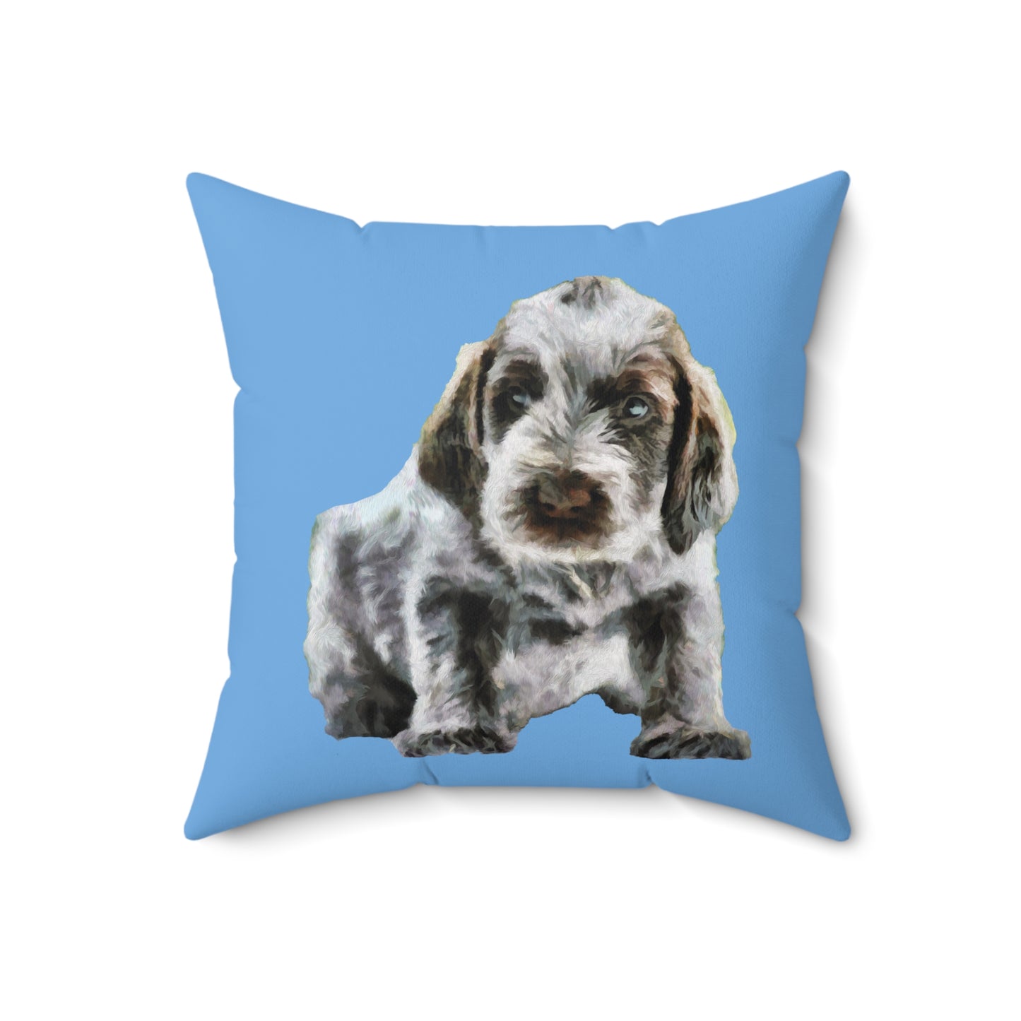 Spinone Italiano Spun Polyester Throw Pillow