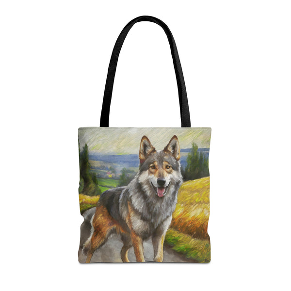 Czechoslovakian Vlcak 'Wolfdog' Tote Bag (AOP)