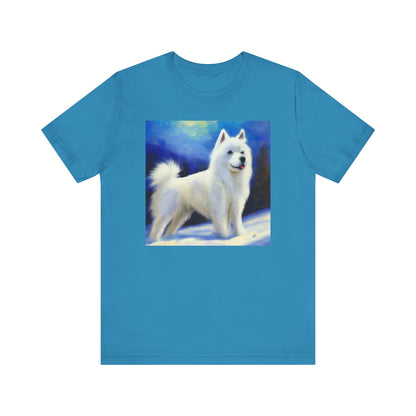 American Eskimo Dog Unisex Jersey Short Sleeve Tee