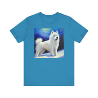American Eskimo Dog Unisex Jersey Short Sleeve Tee
