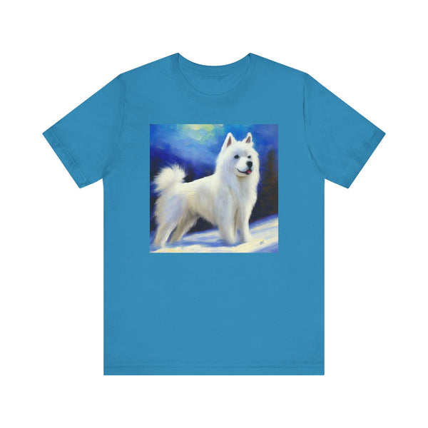 American Eskimo Dog Unisex Jersey Short Sleeve Tee