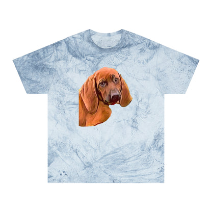 Redbone Coonhound Unisex Cotton Color Blast T-Shirt