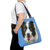 Border Collie '#2'  Tote Bag