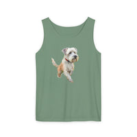 Dandie Terrier  -  Unisex Garment-Dyed Tank Top