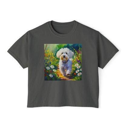 Bolognese Women's Oversized Boxy Tee