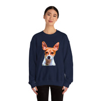 Rat Terrier Unisex 50/50  Crewneck Sweatshirt