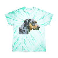Catahoula 'Clancy' - Unisex Tie-Dye Tee, Cyclone