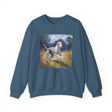 Whippet  --  Unisex 50/50 Crewneck Sweatshirt