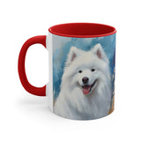 Samoyed 11oz Ceramic Accent Mug