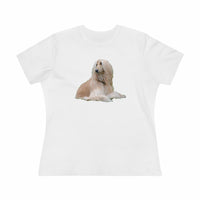 Afghan Hound Women's Relaxed Fit Cotton Tee