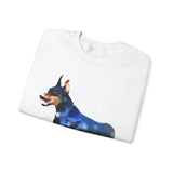 Doberman Pinscher Unisex 50/50  Crewneck Sweatshirt