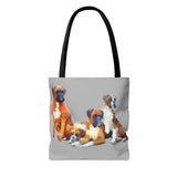 Boxer "Quartet" Tote Bag