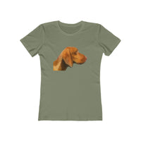 Vizsla 'Bela' -  Women's Slim FIt Ringspun Cotton T-Shirt