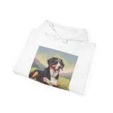 Entlebucher Mountain Dog 50/50 Hooded Sweatshirt