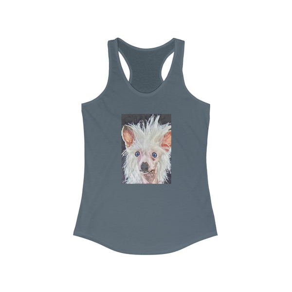 Chinese Crested Women's Racerback Tank  -