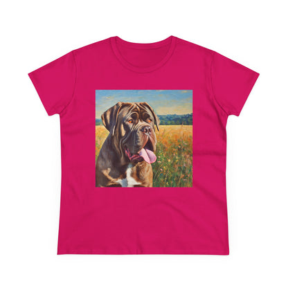 Neopolitan Mastiff Women's Midweight Cotton Tee