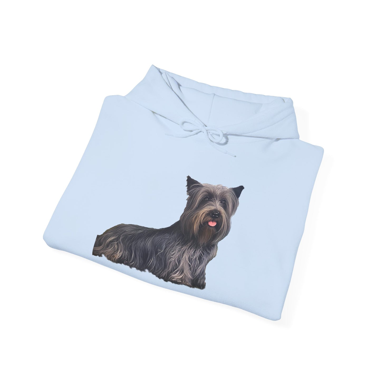 Skye Terrier Unisex 50/50 Hooded Sweatshirt