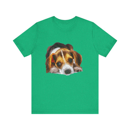 Beagle 'Daisy Mae' Unisex Jersey Tee: Comfort Meets Charm