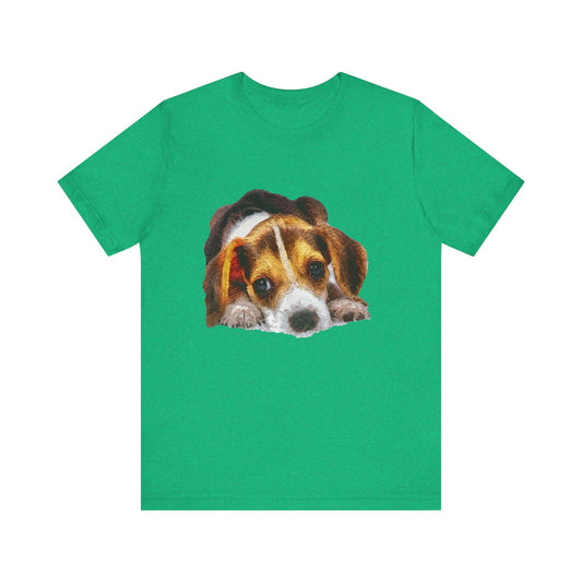 Beagle 'Daisy Mae' Unisex Jersey Tee: Comfort Meets Charm