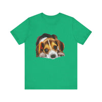Beagle 'Daisy Mae' Unisex Jersey Tee: Comfort Meets Charm
