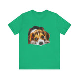 Beagle 'Daisy Mae' Unisex Jersey Tee: Comfort Meets Charm