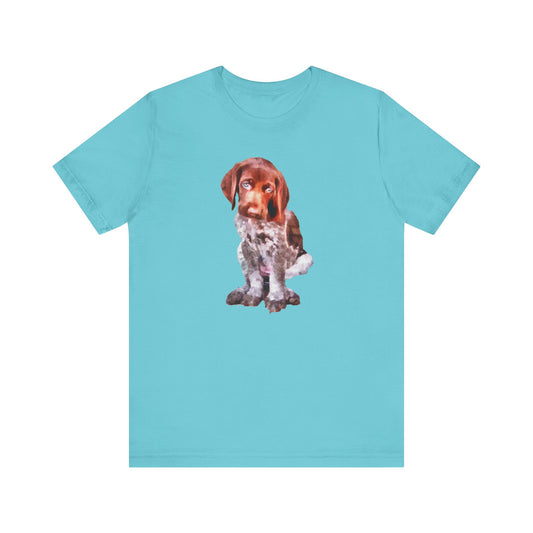 German Shorthaired Pointer 'Benny' Unisex Jersey Short Sleeve Tee