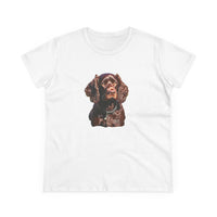Boykin Spaniel Women's Midweight Cotton Tee