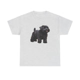 Black Russian Terrier Unisex Heavy Cotton Tee