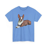 Boston Terrier 'Seely' Unisex Heavy Cotton Tee