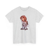 German Short Hair Pointer 'Benny' Unisex Heavy Cotton Tee