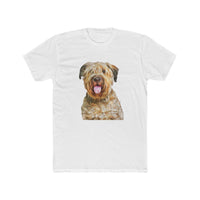 Bouvier des Flandres Men's Fitted Cotton Crew Tee