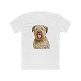 Bouvier des Flandres Men's Fitted Cotton Crew Tee
