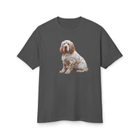 Clumber Spaniel - Unisex Relaxed Fit Garment-Dyed Heavyweight Cotton Tee