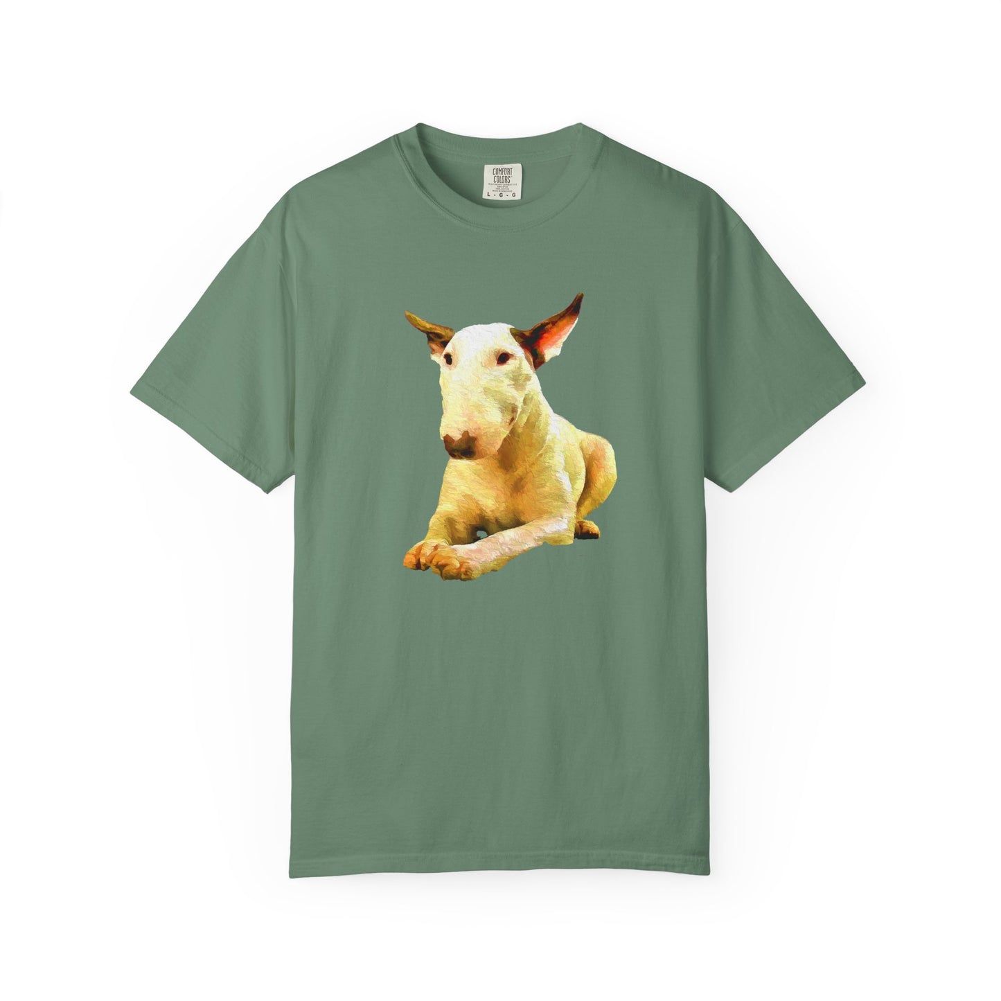 English Bull Terrier Unisex Relaxed Fit Garment-Dyed T-shirt