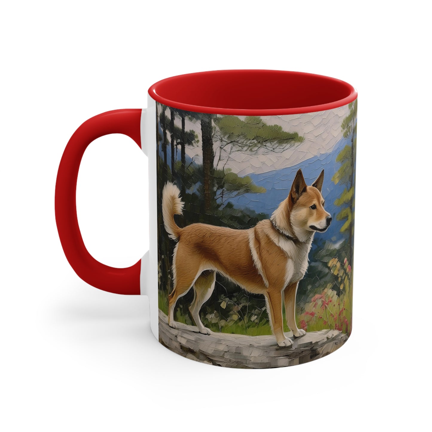 Shikoku - Japanese Hunting Dog 11oz Ceramic Accent Mug