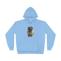 Caucasian Shepherd Dog - Unisex Fleece Lined Pullover Hoodie Sweatshirt