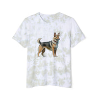 Swedish Vallhund  Unisex Fashion Tie-Dyed T-Shirt