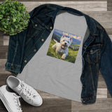 Westie #2 - Women's Relaxed Fit Cotton Tee