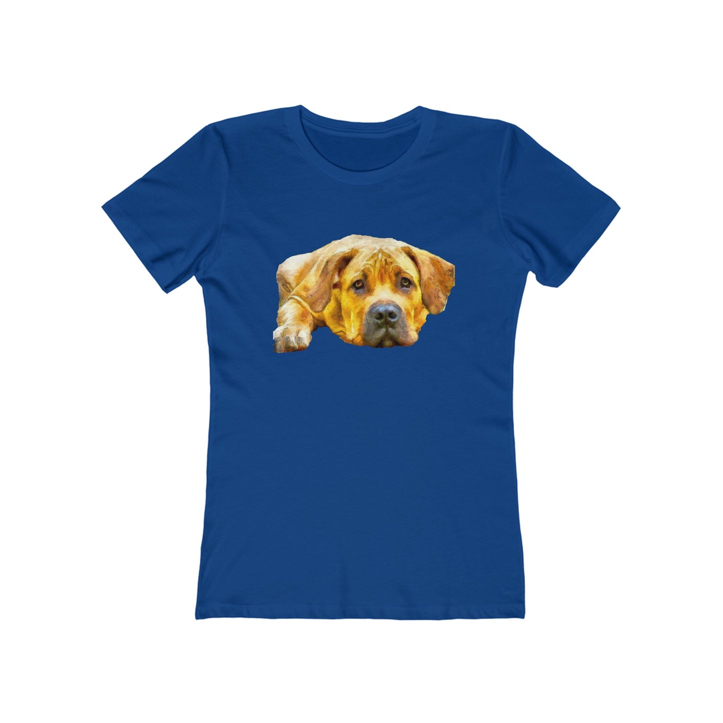 Boerboel Women's Slim Fit Ringspun Cotton T-Shirt