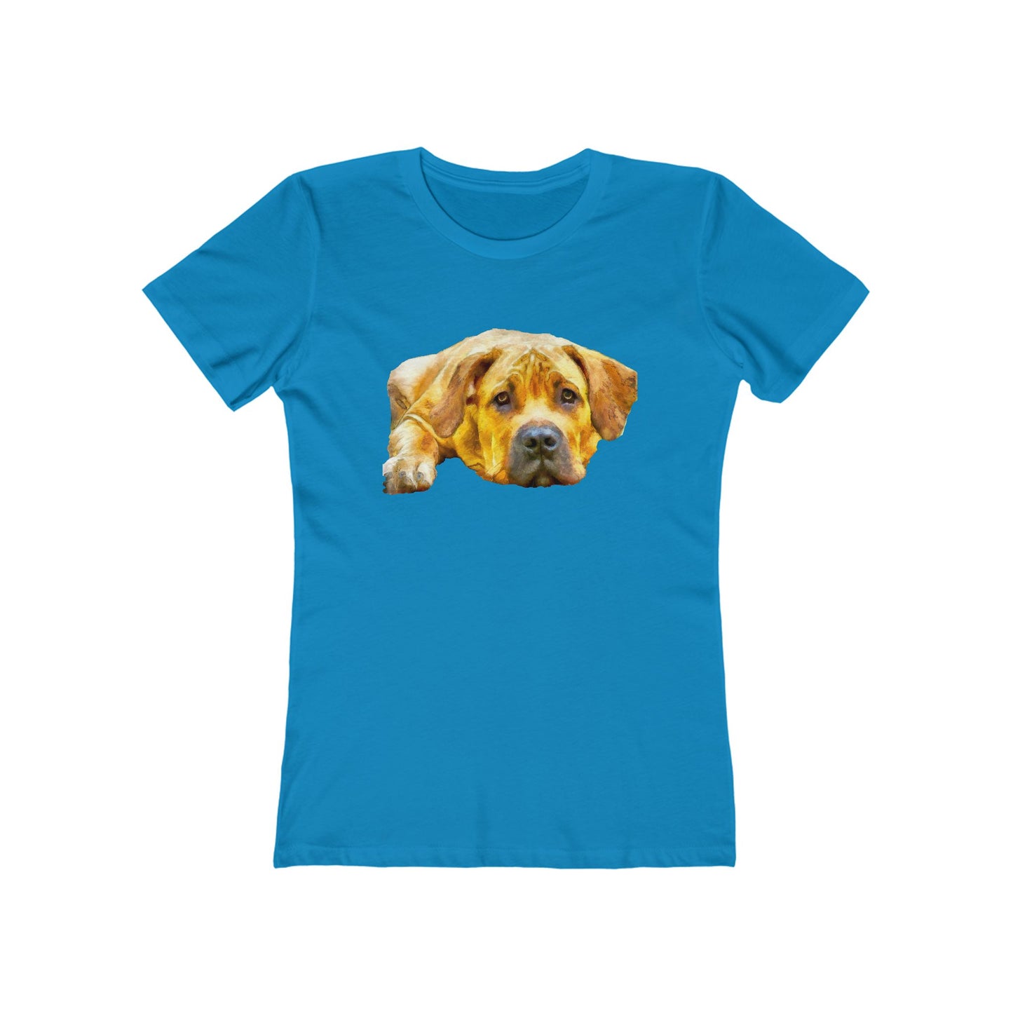 Boerboel Women's Slim Fit Ringspun Cotton T-Shirt