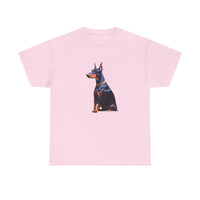 Doberman Pinscher #2 - Unisex Heavy Cotton Tee