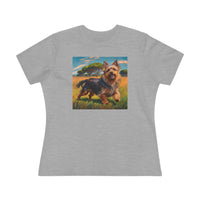 Australian Terrier Women's Relaxed Fit Cotton Tee