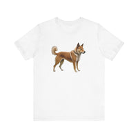 Shikoku - Japanese Hunting Dog Unisex Jersey Short Sleeve Tee