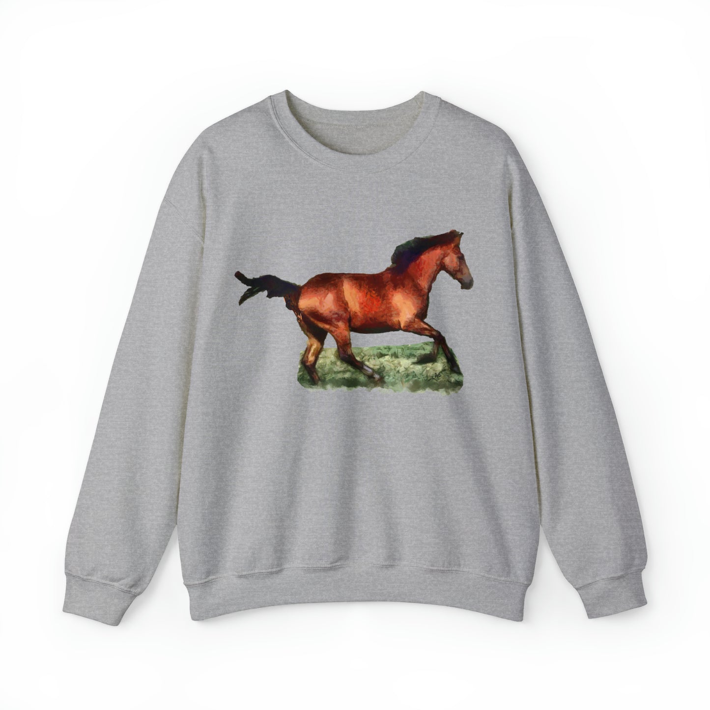 Horse 'Sam' Unisex 50/50 Crewneck Sweatshirt